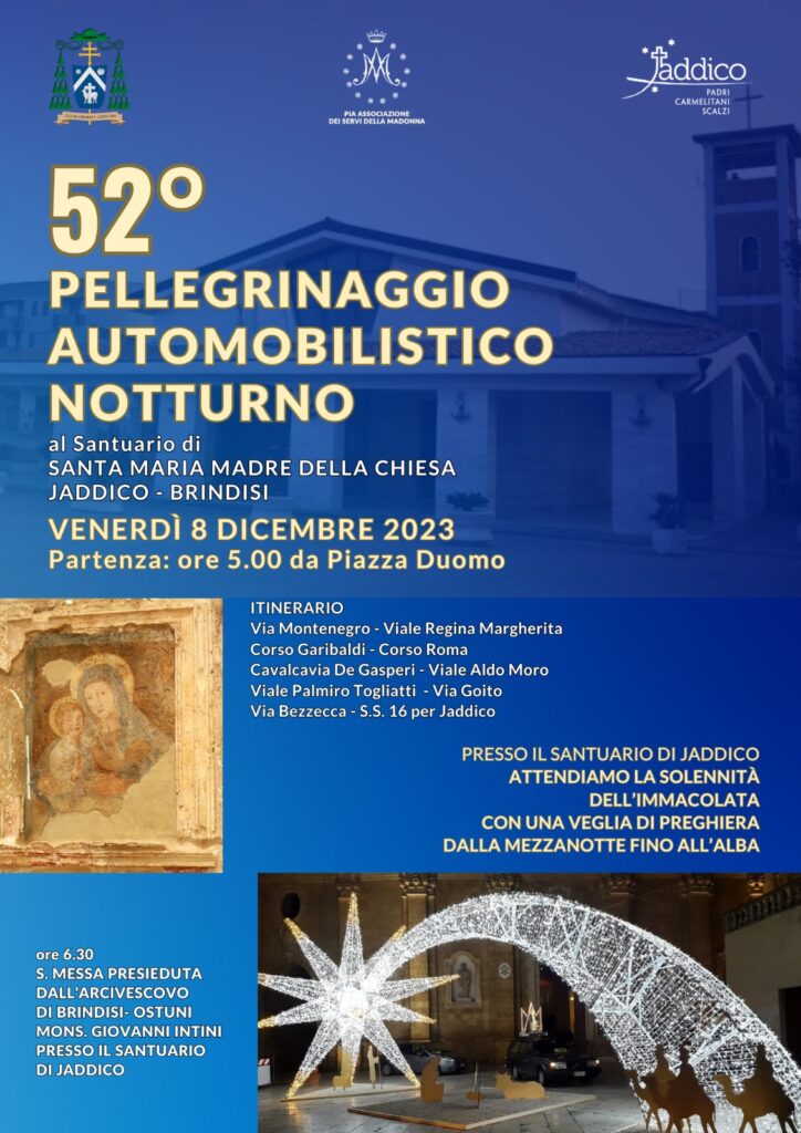 Pellegrinaggio automobilistico notturno 2023